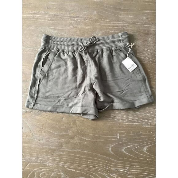 Splendid Women's Shorts Olive Size Small NEW ECO SUPERSOFT BLOOM SHORT NWT Army - Picture 5 of 8